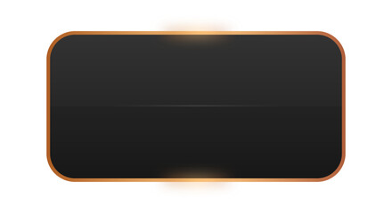 black rectangle bronze frame background
