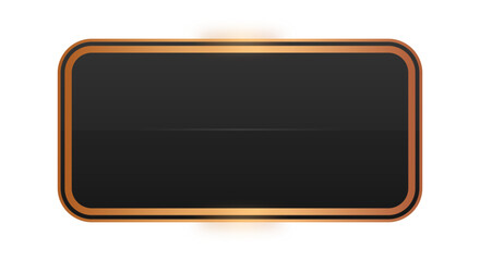 black rectangle bronze frame background
