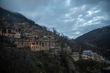 view of the city of kotor masooleh