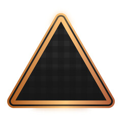 black triangle bronze frame background
