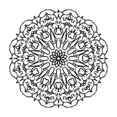 decorative concept abstract mandala illustration
