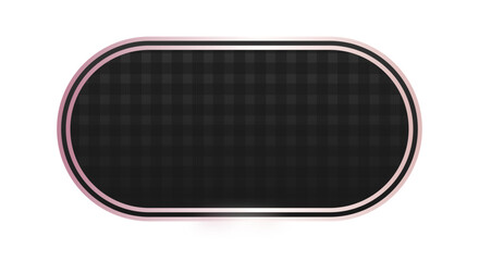 black rectangle rose gold frame background
