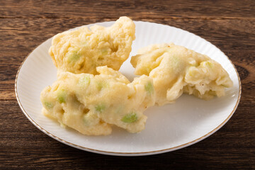 枝豆のかき揚げ