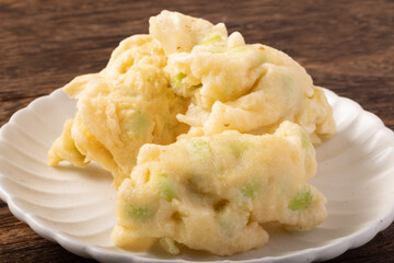 枝豆のかき揚げ