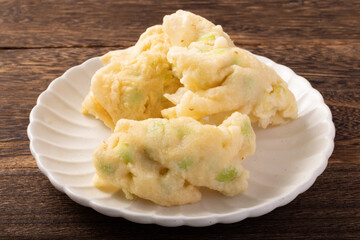 枝豆のかき揚げ