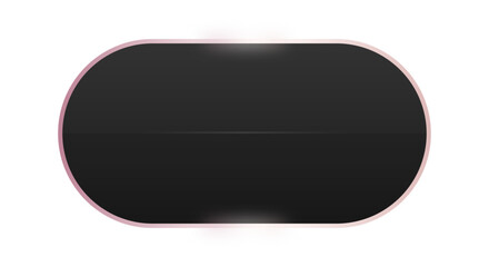 black rectangle rose gold frame background
