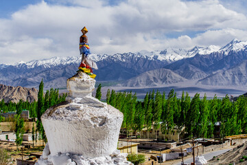 Stupa Ladakh mountains