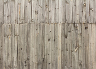 The texture of old gray dark boards.Natural wooden background .