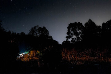 Fototapeta premium night photography of the stars