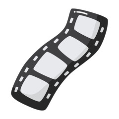 Film strip icon.
