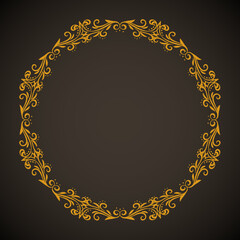 Vignette. Vector drawing