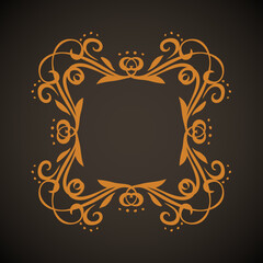 Vignette. Vector drawing