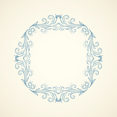 Vignette. Vector drawing