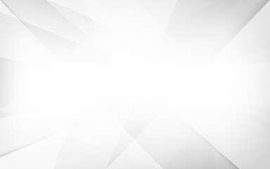 Obraz premium White and grey background Corporate technology modern design Pattern style geometric Abstract modern background used about technology or product presentation backdrop.
