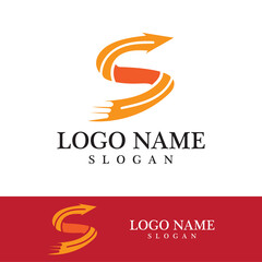 Business corporate S letter logo