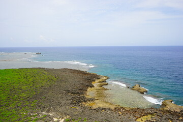Cape Zanpa Lighthouse in Okinawa, Japan - 日本 沖縄 残波岬灯台