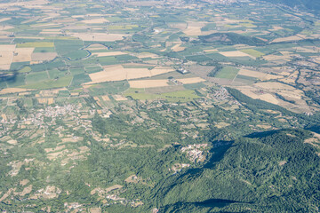 Greccio and Limiti di Greccio villages, Italy