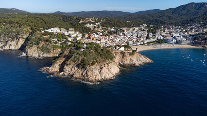 Naklejka premium Tossa De Mar