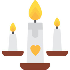 Wedding Candle Icon