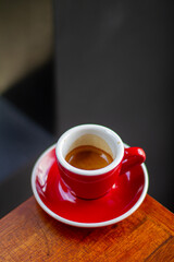 A cup of espresso