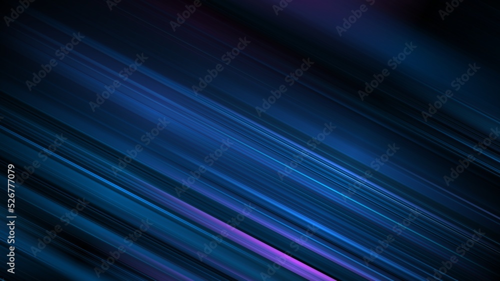Poster abstract modern glowing lines dark background. digital hi tech abstract data center server. 3d rende
