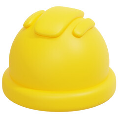 helmet 3d render icon illustration