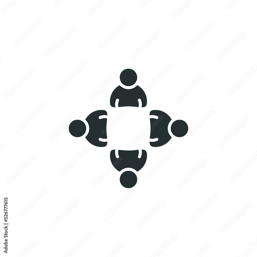 Poster vector sign of user symbol is isolated on a white background. user icon color editable.