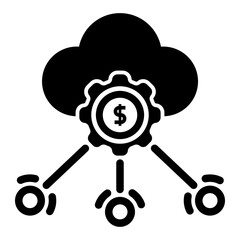 Spread Money Economy Icon