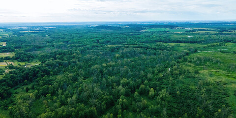 Natural Wilderness in Wisconsin away from mankind