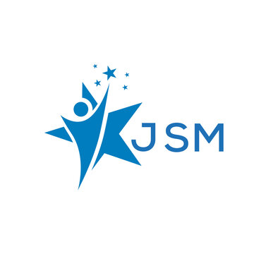JSM Letter logo white background .JSM Business finance logo design vector image in illustrator .JSM letter logo design for entrepreneur and business.
