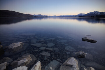 Lake Tekapo Sunrise in New Zealand