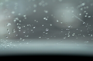 rain drop on the glass, rain drop on Windshield or rain drop on the car glass