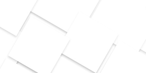 Abstract background with black and white tone of many square and rectangles shapes on white background for modern geometric pattern, art decoration.creative background used about technology or product