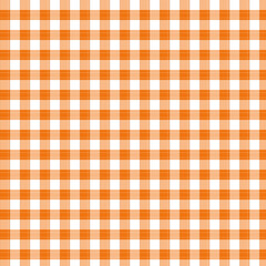 Papel digital para impresión, con patron de tela escocesa en color naranja, de 12 x 12 pulgadas 300 DPI.