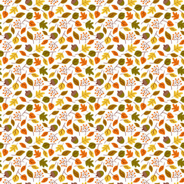 Papel digital para impresi&oacute;n con patron de oto&ntilde;o, de 12 x 12 pulgadas 300 DPI.
