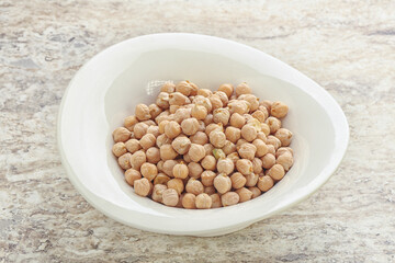 Dry Chickpea beans for cooking