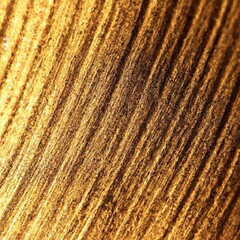 Photorealistic Illustration of Macro View of Crafted Gold with Lines