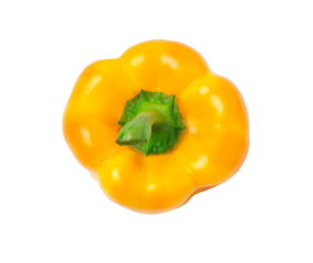  yellow sweet bell pepper