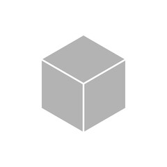 cube Icon. In Trendy Design Vector. vector illustration on white background