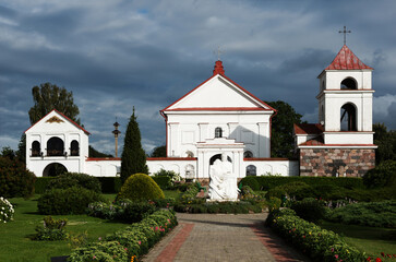 Catholic Church of St. Anne in the village of Mosar, Belarus