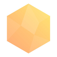 hexagon gradient glass background
