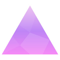 triangle gradient glass background
