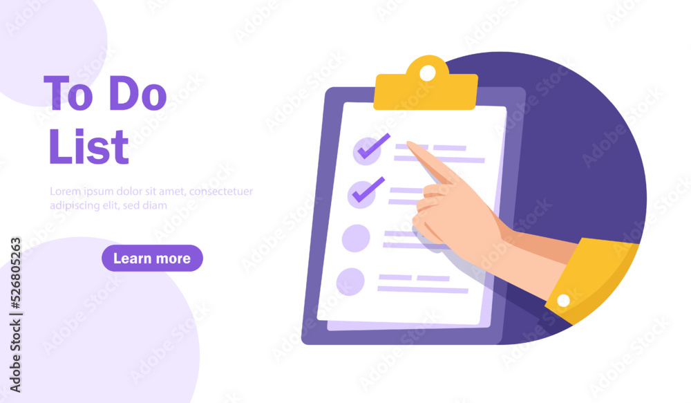Poster to do list or planning icon concept. all tasks are completed. paper sheets with check marks,flat des