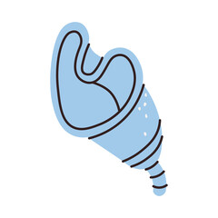 Menstrual cup for feminine hygiene.