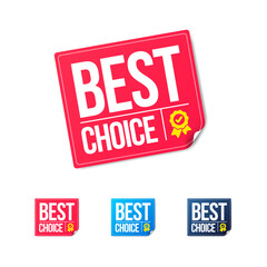 Best Choice Shopping Sticker Set