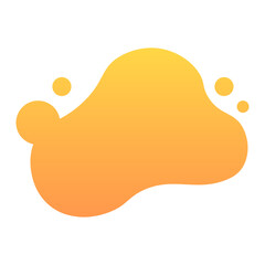 gradient blob element
