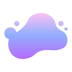 gradient blob element
