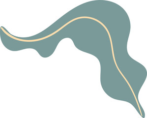 Branches with fruits and flowers of orange, pomegranate, lemon, peach in the night garden