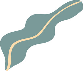 Branches with fruits and flowers of orange, pomegranate, lemon, peach in the night garden