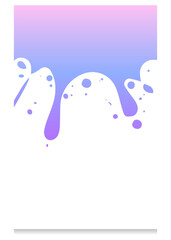 gradient splatter background
